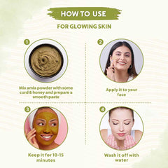 Bio Organic Amla Fruit Powder for Hair Growth and Skin